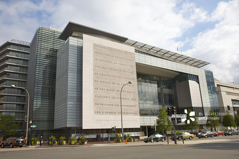 华盛顿新闻博物馆：宾夕法尼亚大道互动博物馆，采用最新技术讲述新闻历史和故事图片素材