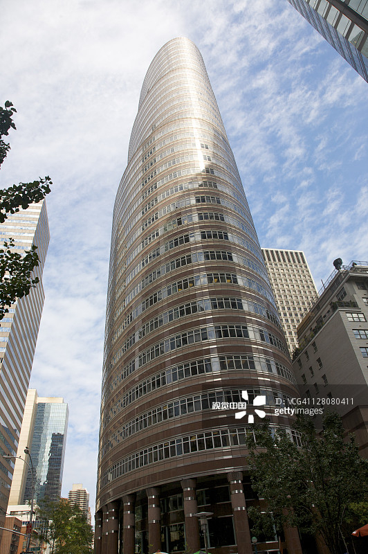 纽约第三大道885号口红大厦，位于东53街和东54街之间图片素材