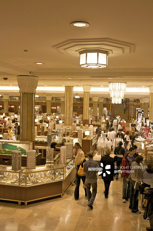 纽约先驱广场梅西百货图片素材