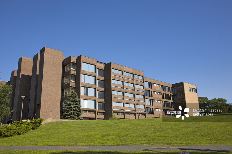 美国纽约州长岛石溪大学数学楼图片素材