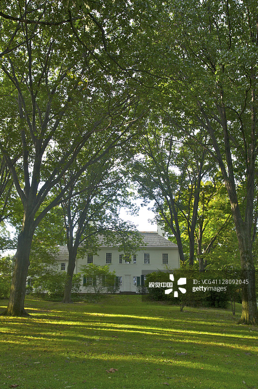 美国新泽西州莫里斯敦国家历史公园的福特大厦图片素材