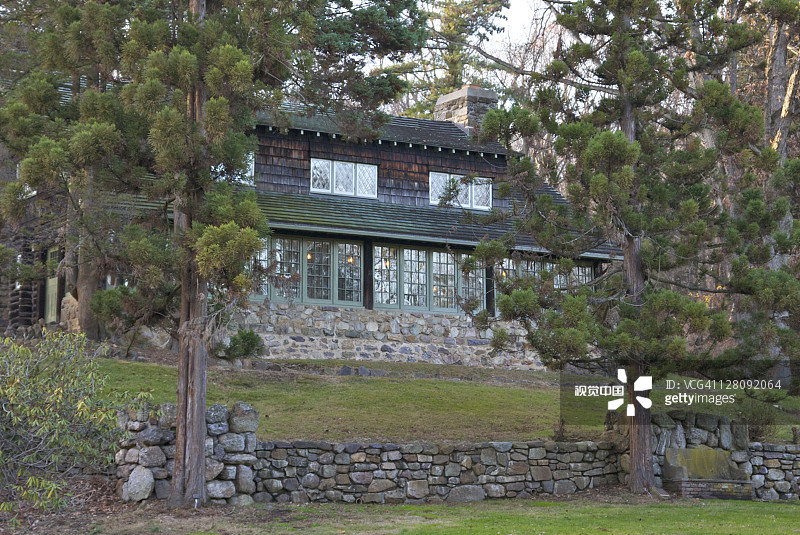 美国新泽西州莫里斯县工匠农场的斯蒂克利博物馆图片素材