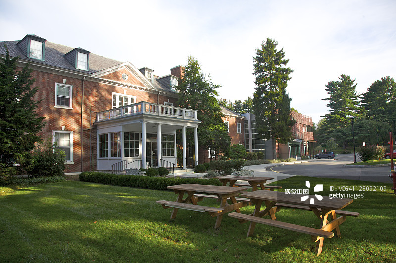 美国新泽西州莫里斯镇莫里斯博物馆和比克福德剧院图片素材