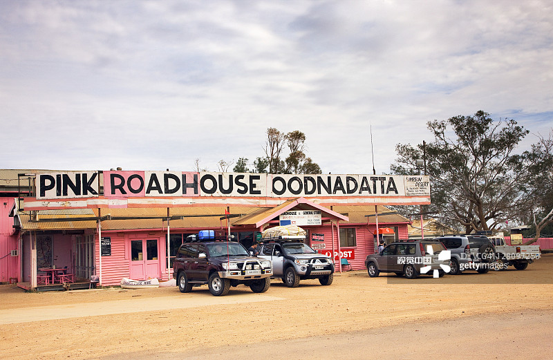 粉红路边 होटल, 南澳大利亚州, 乌德纳达塔, 澳大利亚图片素材