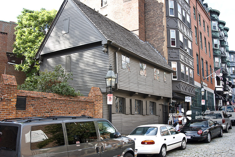 保罗·列维尔故居，波士顿北区图片素材