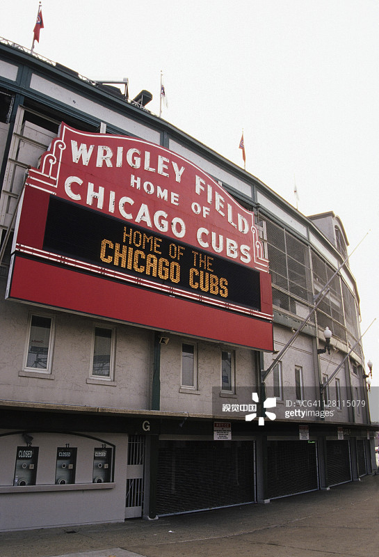 瑞格利球场：芝加哥小熊队的主场图片素材