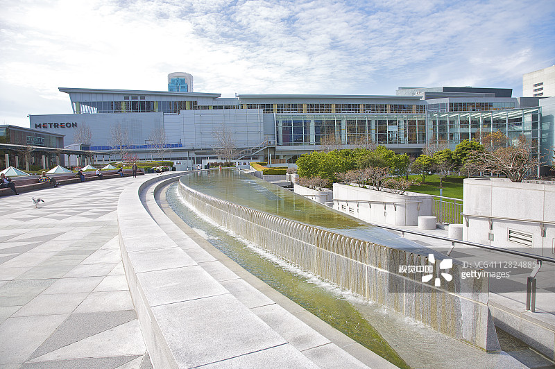 旧金山芳草地花园及Metreon剧院图片素材