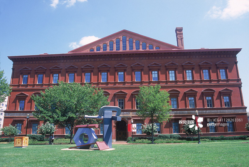 华盛顿特区国家建筑博物馆（原养老金大楼）图片素材