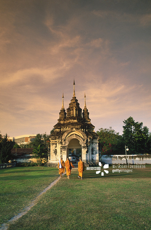 泰国清迈：松德寺风光图片素材