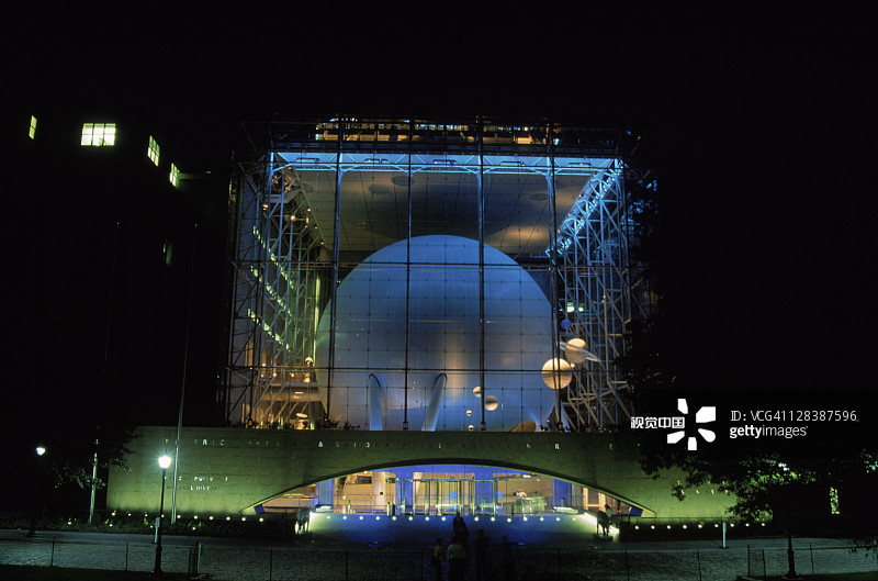 纽约市自然历史博物馆天文馆图片素材