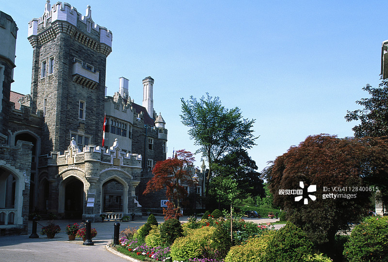 加拿大多伦多卡萨罗马城堡图片素材