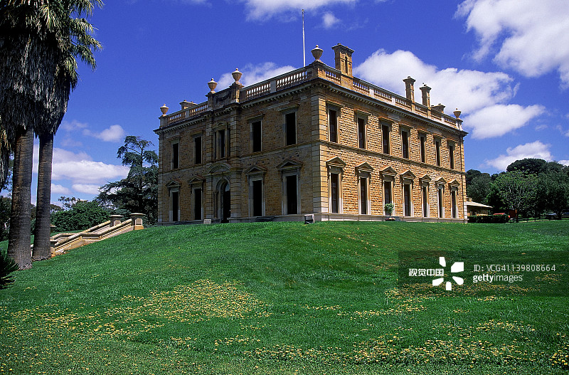 南澳大利亚克莱尔谷明塔罗的马丁代尔历史大厅图片素材