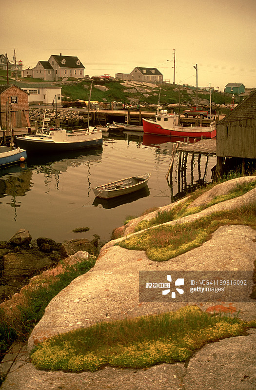 佩吉湾，新斯科舍省图片素材