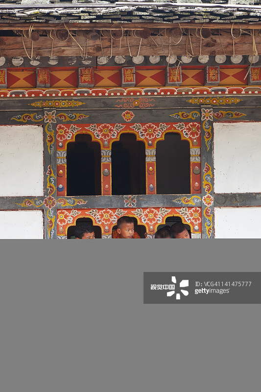 不丹旺度波德朗宗的戒楚节图片素材