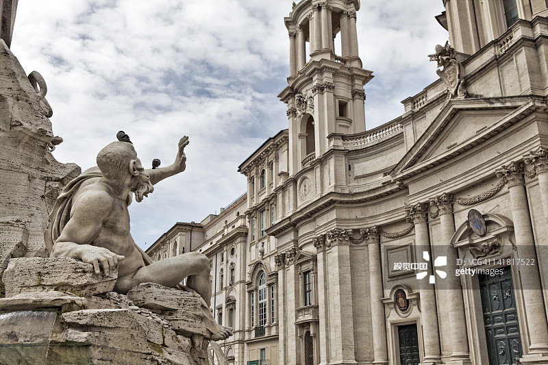 意大利罗马纳沃纳广场图片素材