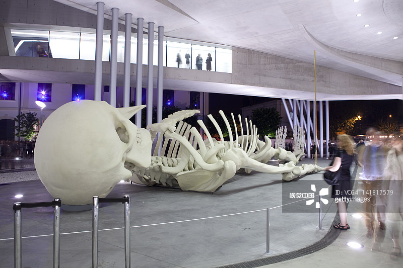 意大利罗马马克斯艺术画廊开幕图片素材