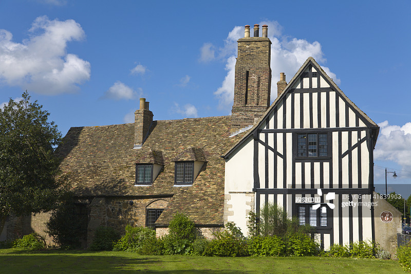 英格兰剑桥郡伊利奥利弗·克伦威尔故居图片素材