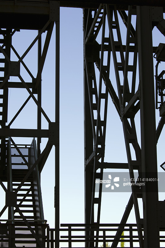 德国北莱茵-威斯特法伦鲁尔区杜伊斯堡：北杜伊斯堡景观公园图片素材