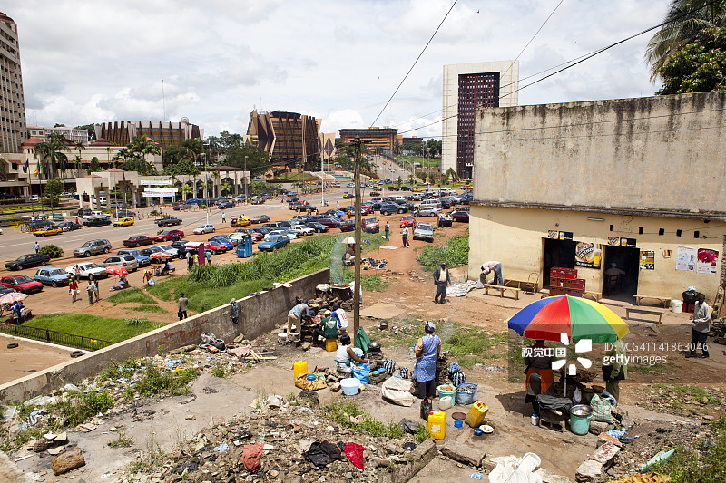 喀麦隆雅温得街景图片素材