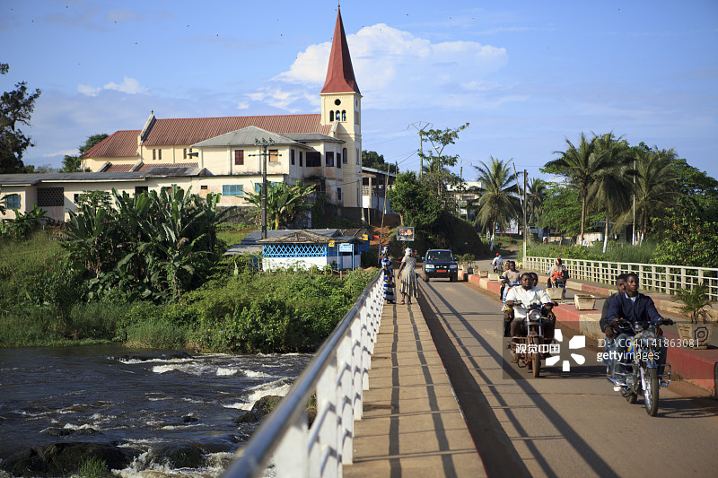 克里比，喀麦隆，非洲图片素材