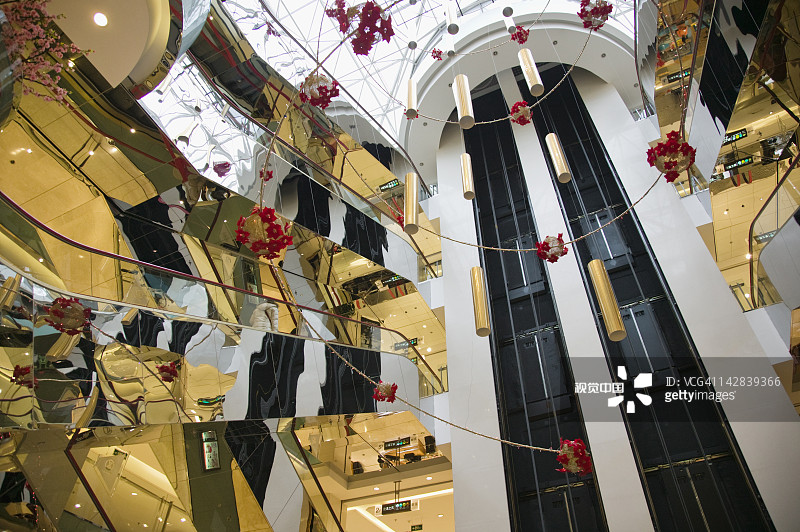 中国北京玄武区SOGO商店内部图片素材