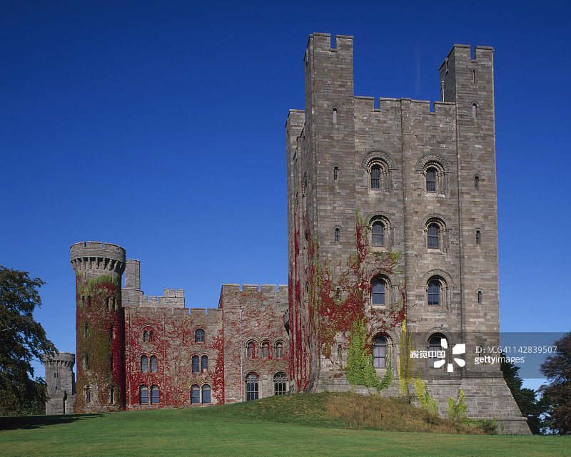 英国威尔士格温内思 Penrhyn 城堡图片素材