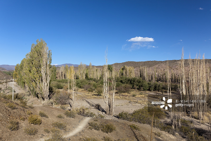 埃尔 Leoncito 国家公园图片素材