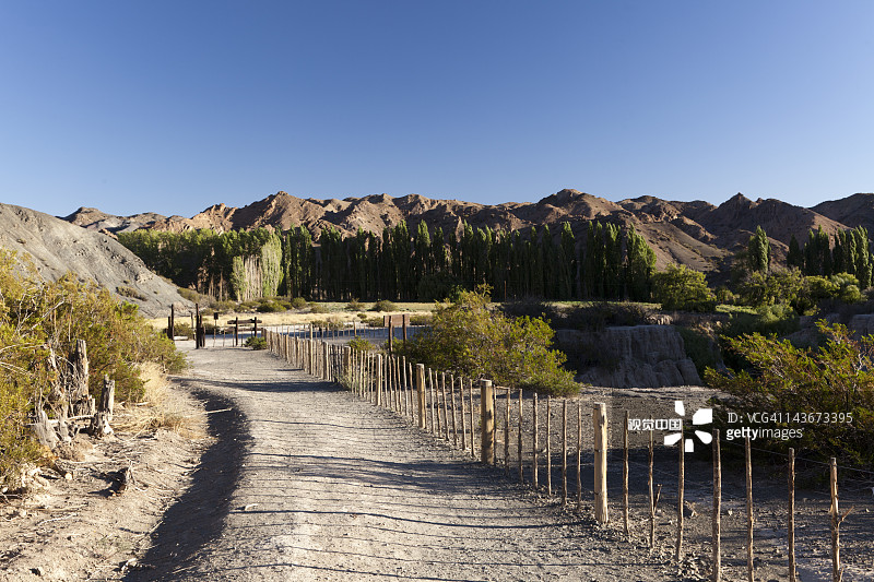 埃尔莱昂西托国家公园的步道图片素材