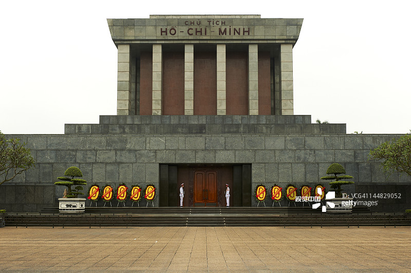 河内胡志明陵墓图片素材
