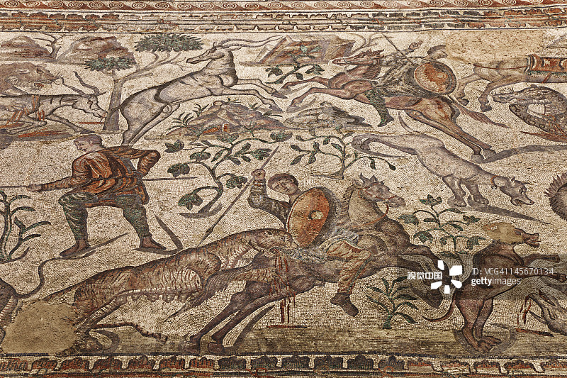 罗马别墅马赛克图片素材