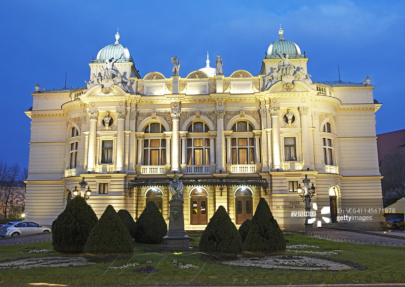尤利乌什·斯沃瓦茨基剧院图片素材
