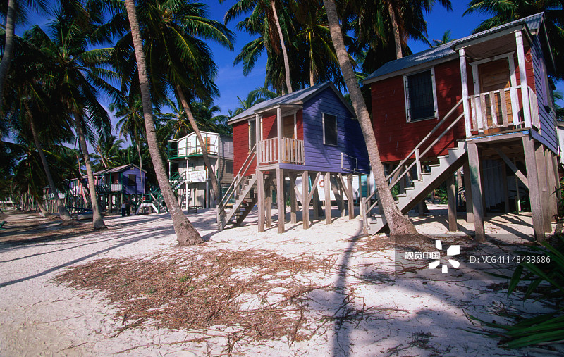 热带科尔克岛海滨旅馆图片素材