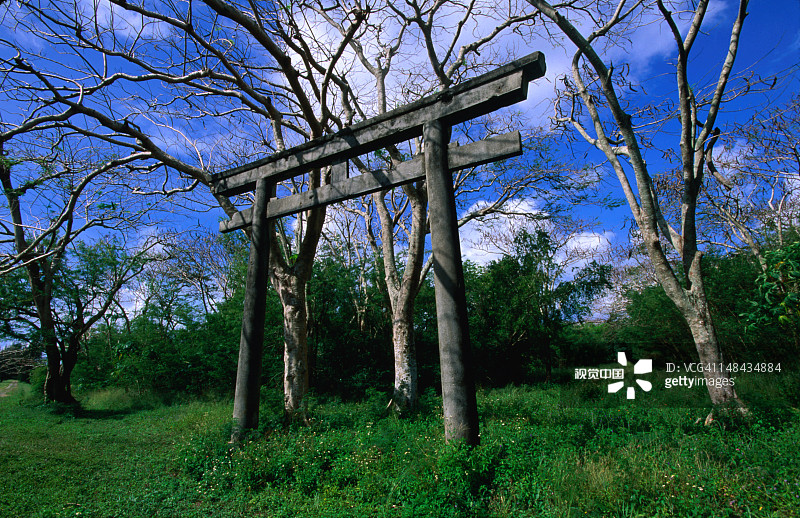 日式神社鸟居图片素材