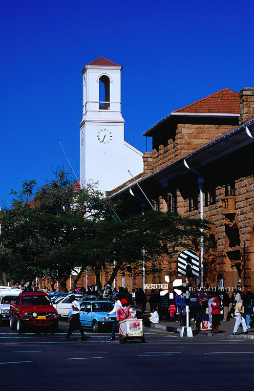 布拉瓦约邮局，位于第八大道和主街的拐角处图片素材
