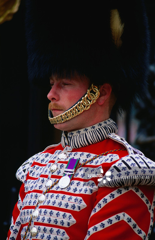 伦敦白金汉宫的卫兵图片素材