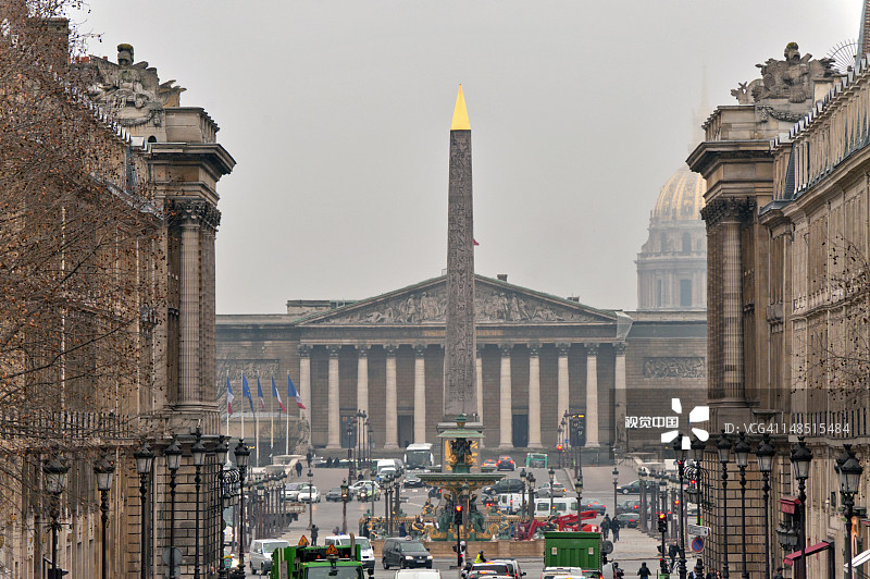 皇家街的雾图片素材