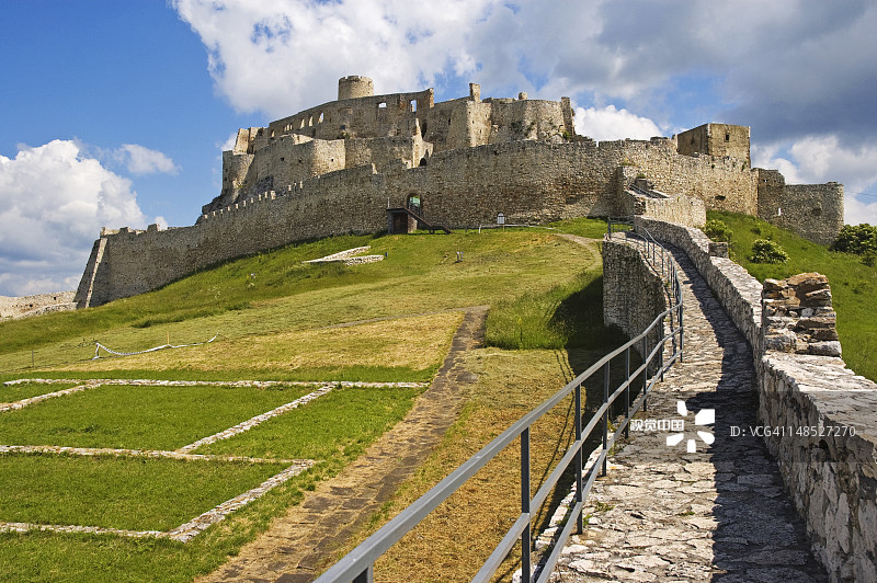 斯皮斯城堡内部防御区图片素材