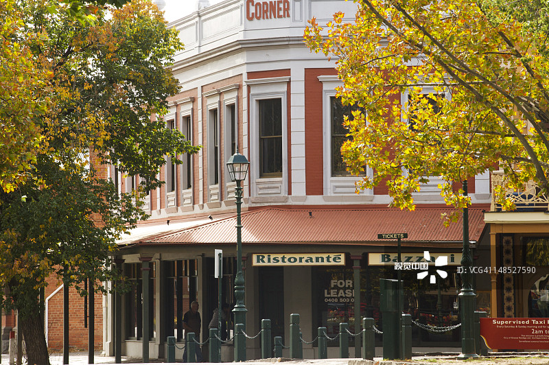 本迪戈的街角商店图片素材