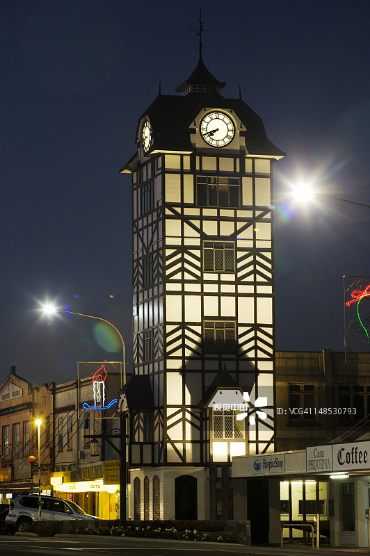 斯特拉特福德钟楼图片素材