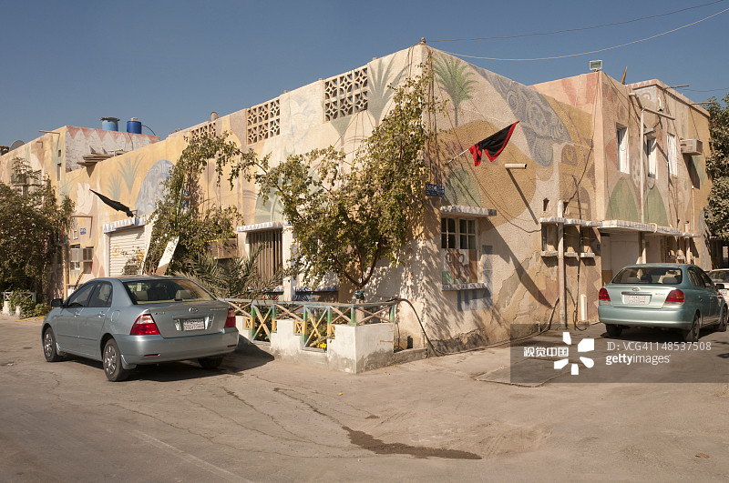 带有装饰的乡村房屋图片素材