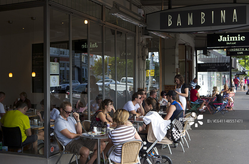 庞森比路的咖啡馆图片素材