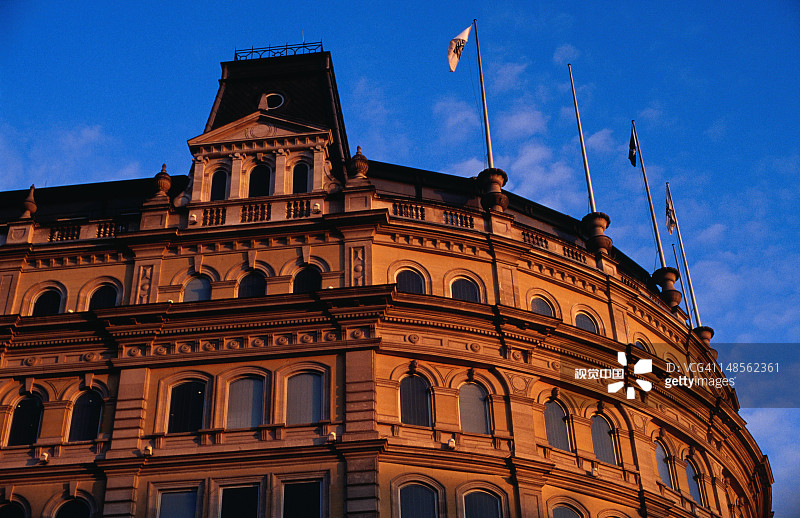 查令十字街建筑的细节图片素材