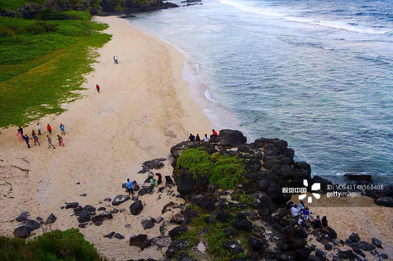 格里斯格里斯海滩俯瞰图片素材