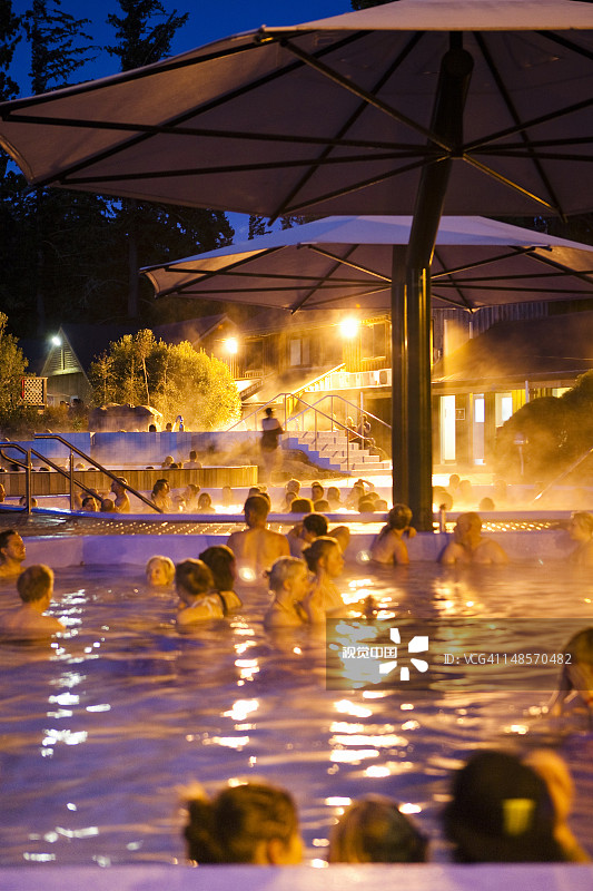 汉默的温泉是这里的主要景点图片素材