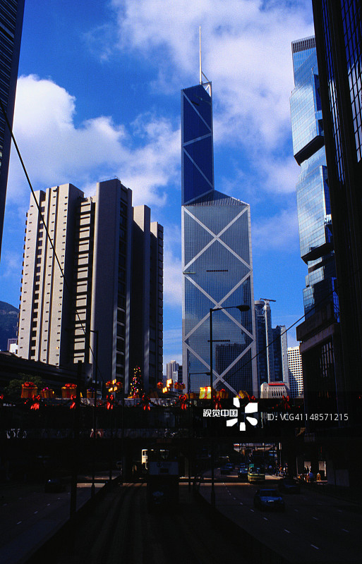 中国银行大厦，香港岛中环图片素材