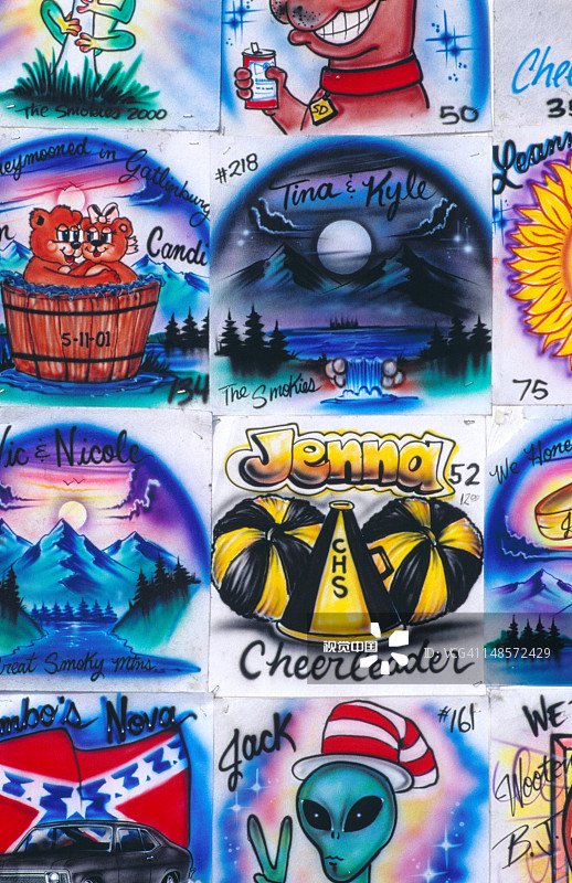 比弗谷的贴花出售图片素材