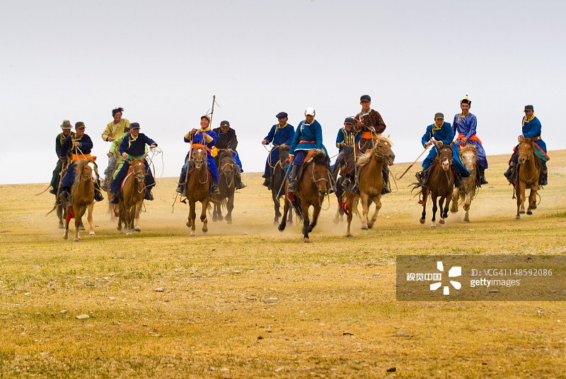 蒙古族牧民图片素材