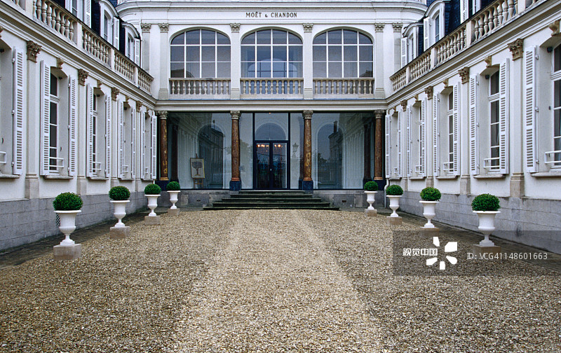 埃佩尔奈的酩悦香槟酒庄图片素材