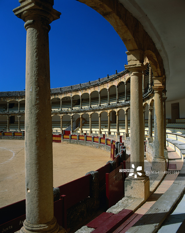龙达斗牛场内部图片素材