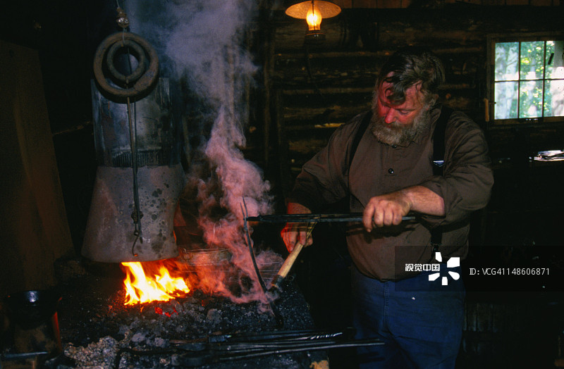 大急流城森林历史中心图片素材